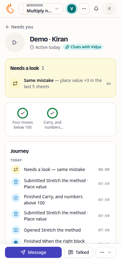A learner's journey